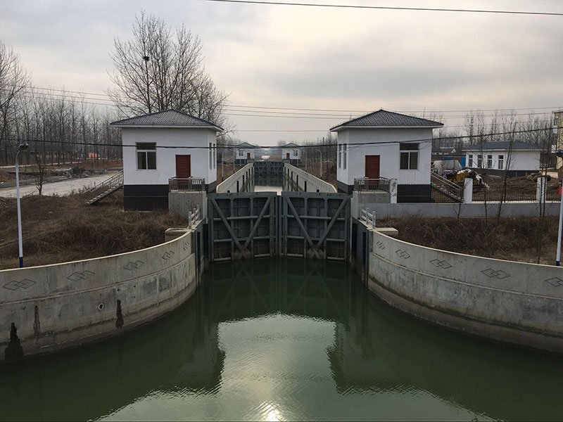 響水人字門(mén)船閘